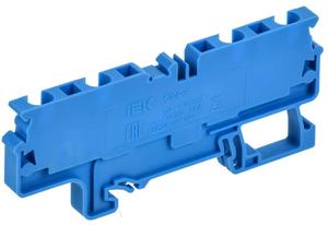 Клемма пружинная CX4-4 BU 4кв.мм четырехконтактная син. ARMAFIX IEK AF-CT40-00-4-K07-004
