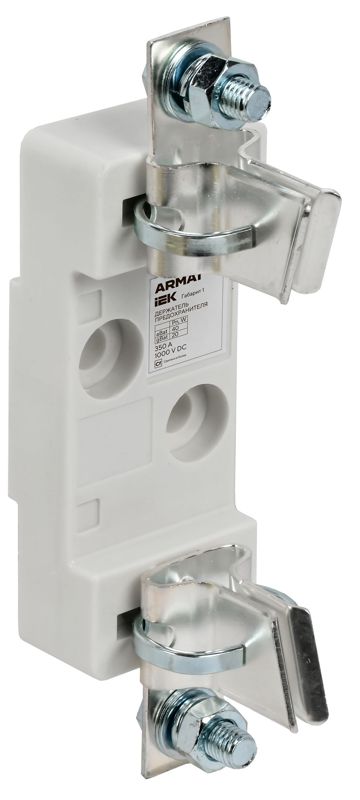 Держатель плавкой вставки габарит 1 DC ARMAT IEK AR-FU-50D-DP-0350-DC