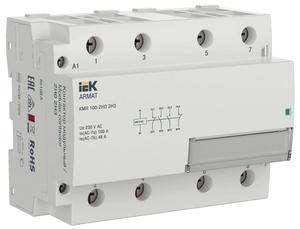 Контактор модульный KMR 100А 230В AC 2НО 2НЗ ARMAT IEK AR-KMR10-100-22-230