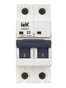 Выключатель автоматический модульный 2п C 2А M06N ARMAT IEK AR-M06N-2-C002