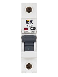 Выключатель автоматический модульный 1п C 20А M10N ARMAT IEK AR-M10N-1-C020