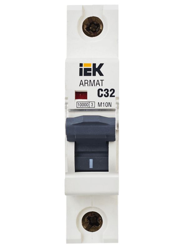 Выключатель автоматический модульный 1п C 32А M10N ARMAT IEK AR-M10N-1-C032