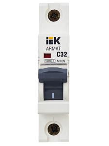 Выключатель автоматический модульный 1п C 32А M10N ARMAT IEK AR-M10N-1-C032