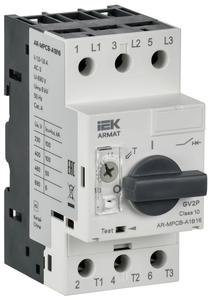 Выключатель автоматический защиты двигателя A1 GV2P 1-1.6А ARMAT IEK AR-MPCB-A1B16
