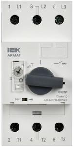 Выключатель автоматический защиты двигателя B6 GV2P 32-45А ARMAT IEK AR-MPCB-B6C45
