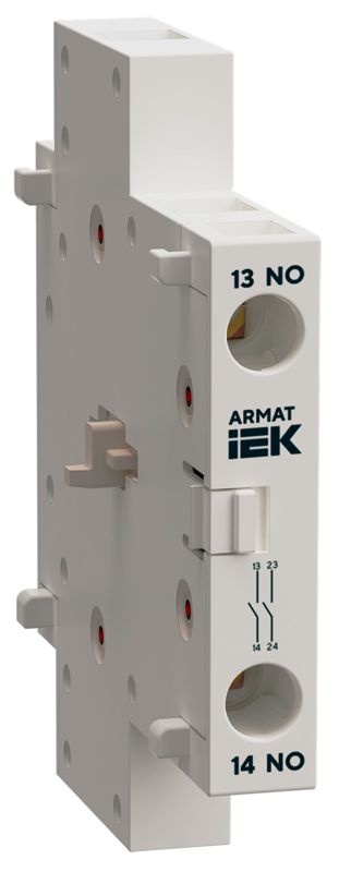 Контакт дополнительный для SDM синхр. зам. 2НО 10А ARMAT IEK AR-SDM-AUX-ACS-20-010