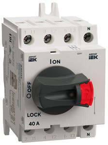 Полюс нейтральный для SDM 40А ARMAT IEK AR-SDM-AUX-ANP-040
