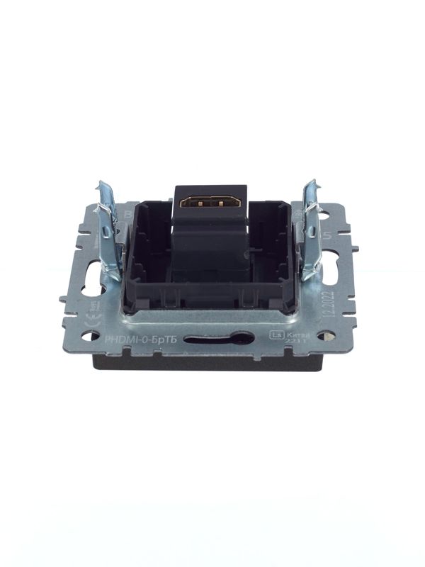 Розетка СП BRITE HDMI РHDMI-0-БрТБ механизм бронза IEK BR-H10-K45