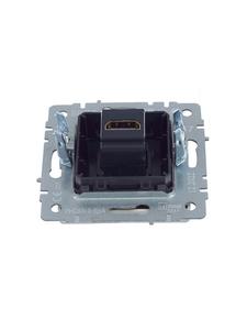 Розетка СП BRITE HDMI РHDMI-0-БрА механизм алюм. IEK BR-H10-K47