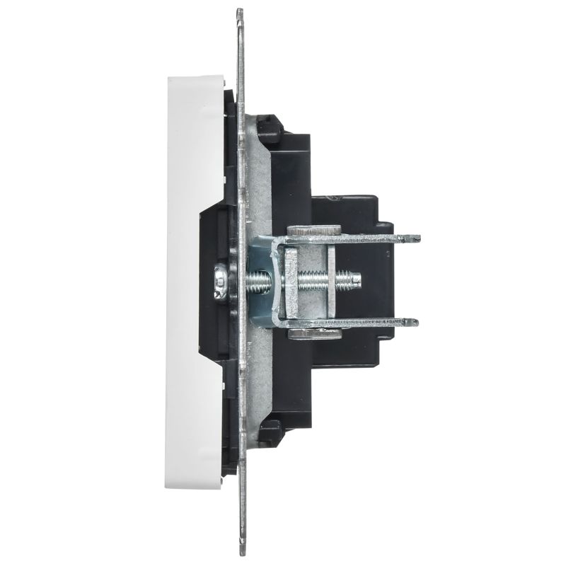 Розетка HDMI СП BRITE РHDMI-0-БрАБ механизм арктич. бел. IEK BR-H10-K91