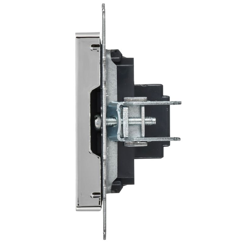 Розетка СП BRITE РHDMI-0-БрГН HDMI механизм метал. хром/никель IEK BR-H10-M-K23