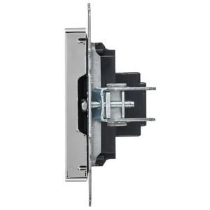 Розетка СП BRITE РHDMI-0-БрГН HDMI механизм метал. хром/никель IEK BR-H10-M-K23