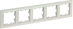 Рамка 5-м BRITE РУ-5-БрЖ жемчуж. IEK BR-M52-K36