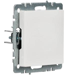 Заглушка с суппортом BRITE МЗ10-БрБ механизм бел. IEK BR-PL10-K01