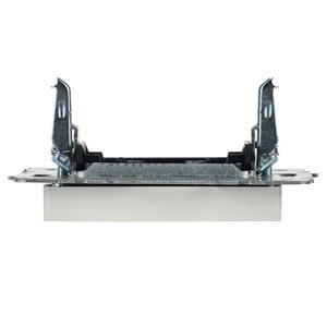 Заглушка с суппортом BRITE МЗ10-БрБ механизм бел. IEK BR-PL10-K01