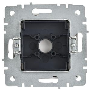Заглушка BRITE МЗ10-БрАБ с суппортом механизм арктич. бел. IEK BR-PL10-K91