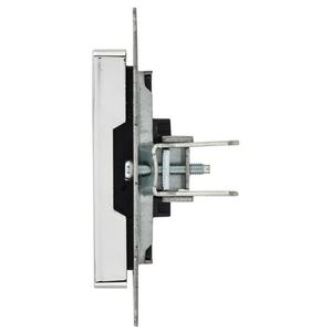 Заглушка BRITE МЗ10-БрГН с суппортом механизм метал. хром/никель IEK BR-PL10-M-K23