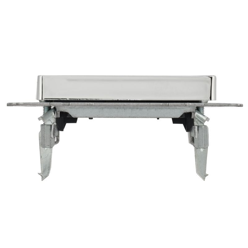 Заглушка BRITE МЗ10-БрГН с суппортом механизм метал. хром/никель IEK BR-PL10-M-K23