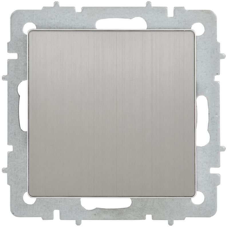 Заглушка BRITE МЗ10-БрГН с суппортом механизм метал. хром/никель IEK BR-PL10-M-K23