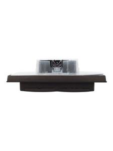 Розетка 2-м СП BRITE 16А в сборе IP44 с крышкой бронза IEK BR-R26-16-44-K45-F