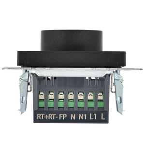 Термостат электронный с индик. BRITE СП IP20 ТС10-1-БрЧ механизм черн. IEK BR-RT11-K02
