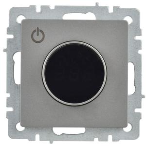 Термостат электронный с индик. BRITE СП IP20 ТС10-1-БрС механизм сталь IEK BR-RT11-K46
