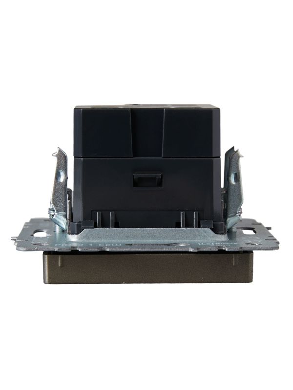 Розетка BRITE USB A+A 3.1А РЮ10-1-БрШ механизм шампань IEK BR-U21-D31-K37