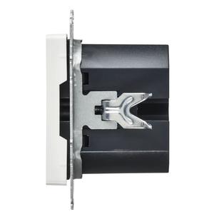 Розетка СП BRITE РЮ11-2-БрБ USB A+C 45Вт высокоскор. заряд. бел. IEK BR-U22-045-K01