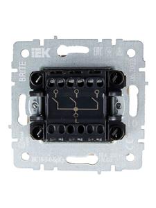 Выключатель 3-кл. СП BRITE ВС10-3-0-БрКр 10А механизм беж. IEK BR-V30-0-10-K10