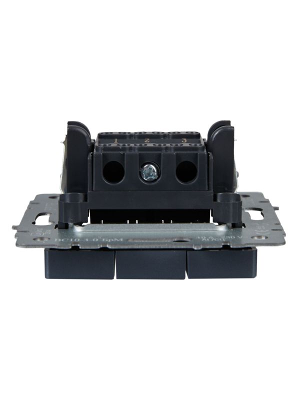 Выключатель 3-кл. СП BRITE ВС10-3-0-БрМ 10А механизм маренго IEK BR-V30-0-10-K35