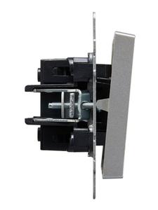 Выключатель 3-кл. СП BRITE ВС10-3-0-БрА 10А механизм алюм. IEK BR-V30-0-10-K47