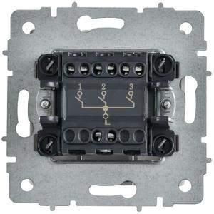 Выключатель 3-кл. СП BRITE ВС10-3-0-БрАБ 10А механизм арктич. бел. IEK BR-V30-0-10-K91