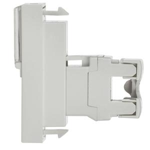 Розетка компьютерная 1-м 1мод. RJ45 кат.5E UTP механизм PRIMER IEK CKK-40D-RI1-K01
