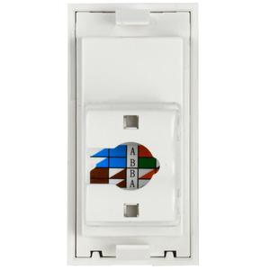 Розетка компьютерная 1-м 1мод. RJ45 кат.5E UTP механизм PRIMER IEK CKK-40D-RI1-K01