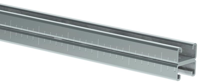Профиль STRUT двойной перфорированный 41х21 L1400 2.5мм IEK CLM50D-PSD-41-21-14-3