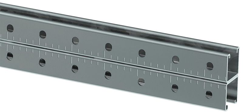 Профиль STRUT двойной перфорированный 41х41 L300 2мм HDZ IEK CLM50D-PSD-41-41-03-2-HDZ