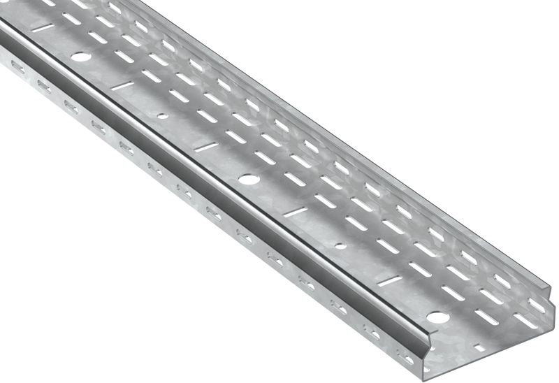 Лоток листовой перфорир. 50х150 L2500 сталь 1.5мм HDZ ESCA 7 IEK CLP10-050-150-150-D25-HDZ