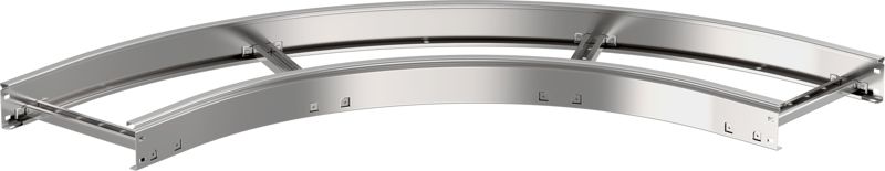 Угол для лотка 90град. 200х55 R600 LESTA IEK CPG05-4-90-055-200