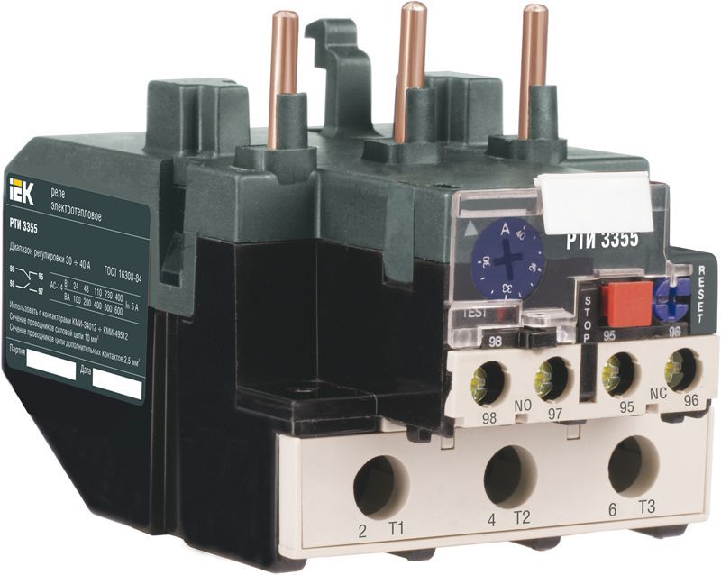 Реле тепл. РТИ 3359 48-65А KARAT IEK DRT30-0048-0065