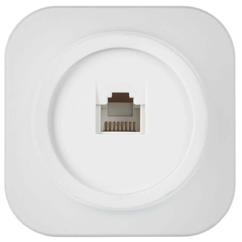 Розетка компьютерная ОП GLORY РК10-ХБм RJ45 кат.5E бел. матов. IEK EKH10-K01M