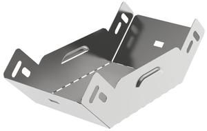 Угол вертикальный внутр. 90град. 50х100 0.6мм ESCA 3 IEK ES3-PN-90-050-100-06
