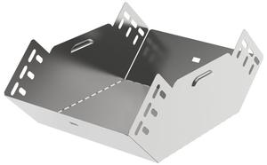 Угол вертикальный внутр. 90град. 100х200 0.6мм ESCA 3 IEK ES3-PN-90-100-200-06