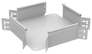 Ответвитель для лотка 100х100 0.8мм RAL 9016 ESCA 5 IEK ES5-KR-100-100-08-RGA
