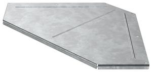 Крышка для угла 90град. осн.400 1.2мм HDZ ESCA 5 IEK ES5-PGD-90-400-12-HDZ