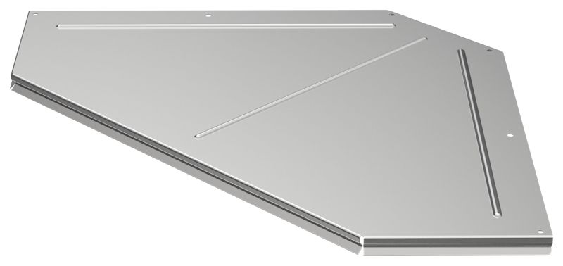 Крышка для угла 90град. осн.300 1.5мм ESCA 7 IEK ES7-PGD-90-300-15