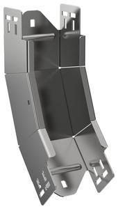 Угол для лотка вертикал. внутр. 45град. 100х100 2мм ESCA 7 IEK ES7-PN-45-100-100-20
