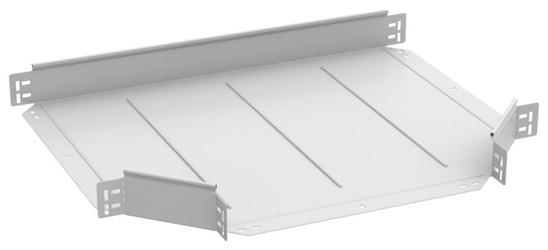 Разветвитель Т-образный 80х500 1.5мм RAL 9016 ESCA 7 IEK ES7-RT-080-500-15-RGA