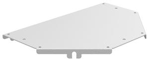 Крышка разветвителя Т-образ. осн.100 2мм RAL 9016 ESCA 7 IEK ES7-RTD-100-20-RGA