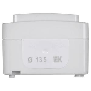 Переключатель проходной 1-кл. ОП Гермес Plus 10А IP54 ВСп20-1-0-ГПБ бел. IEK EVMP12-K01-10-54-EC