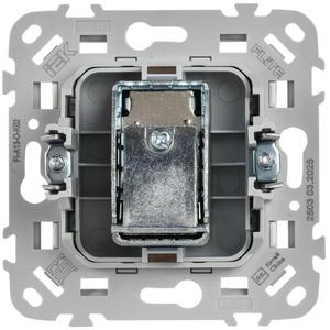 Розетка телевизионная оконечная СП FLITE РТВм-1-1-1-ФлЧ тип M экранир. механизм черн. IEK FI-A13-O-K02